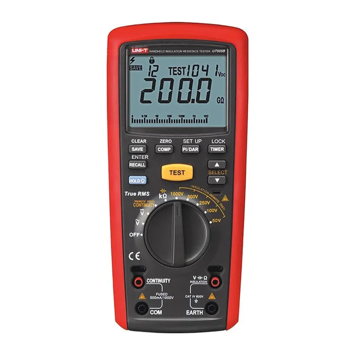 UNI-T UT505B Series Handheld Insulation Resistance Testers