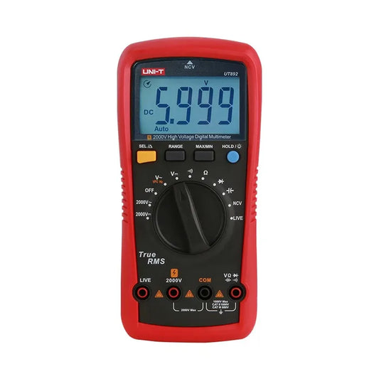 UT892 UNI-T 2000V AC/DC High Voltage Digital Multimeter